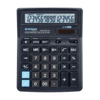 Kalkulator biurowy DONAU TECH K-DT4161-01 16-cyfrowy czarny
