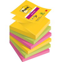 Karteczki samoprzylepne Post-it Super Sticky Z-Notes 76ｘ76mm CARNIVAL 3M-51141999555