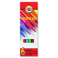 Kredki ołówkowe KOH-I-NOOR Progresso 6 kolorów