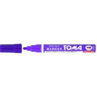 Marker olejowy TOMA TO-440 2,5mm okrągły fioletowy