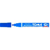 Marker olejowy TOMA TO-440 2,5mm okrągły niebieski