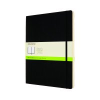 Notatnik MOLESKINE Classic XXL 21,6x27,9cm miękki gładki 192 strony czarny
