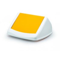 Pokrywa DURABLE Durabin Flip-Lid żółta uchylna 40l