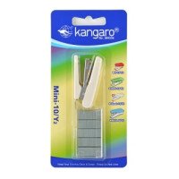 Zszywacz KANGARO Mini-10/Y2 beżowy 10 kartek + zszywki