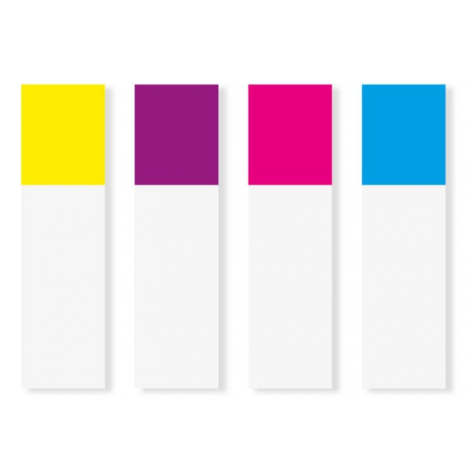 Zakładki indeksujące Post-It 12ｘ43mm 4 kolory neonowe 4ｘ35szt. 3M-70071353588