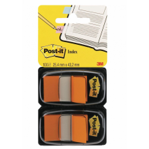 Zakładki indeksujące Post-It 25,4ｘ43,2mm 100szt. pomarańczowe 3M-UU008930198